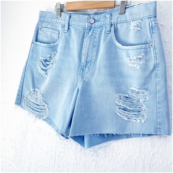 Urban Outfitters BDG Dropped Waist Destroy Short Sz 28 - Picture 4 of 11